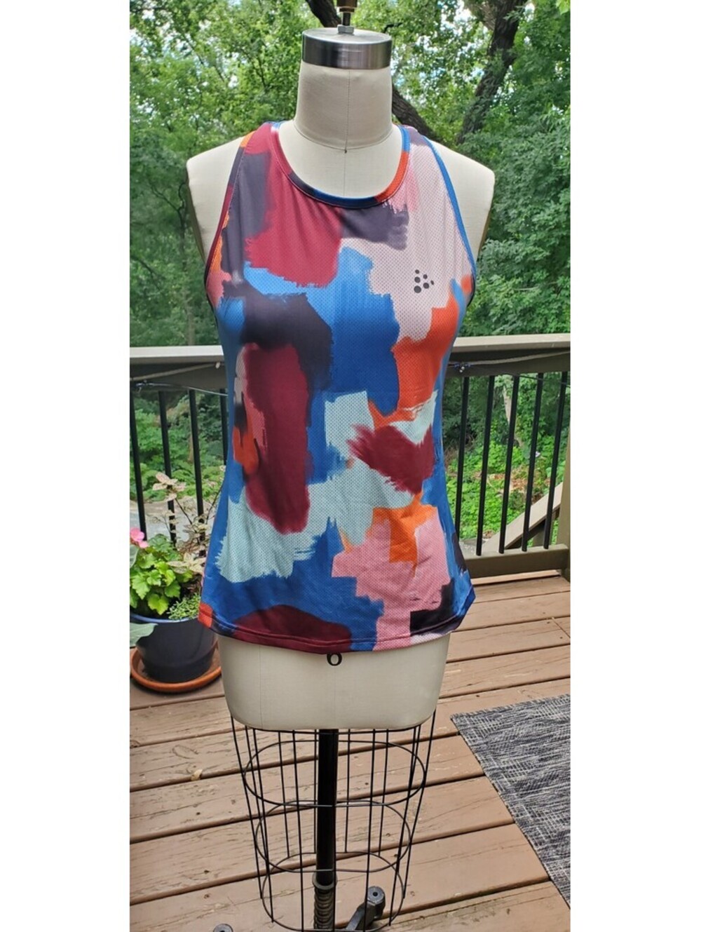 Craft Women's Tank Top Size L Racer Back Biking Outdoor Activewear NEW